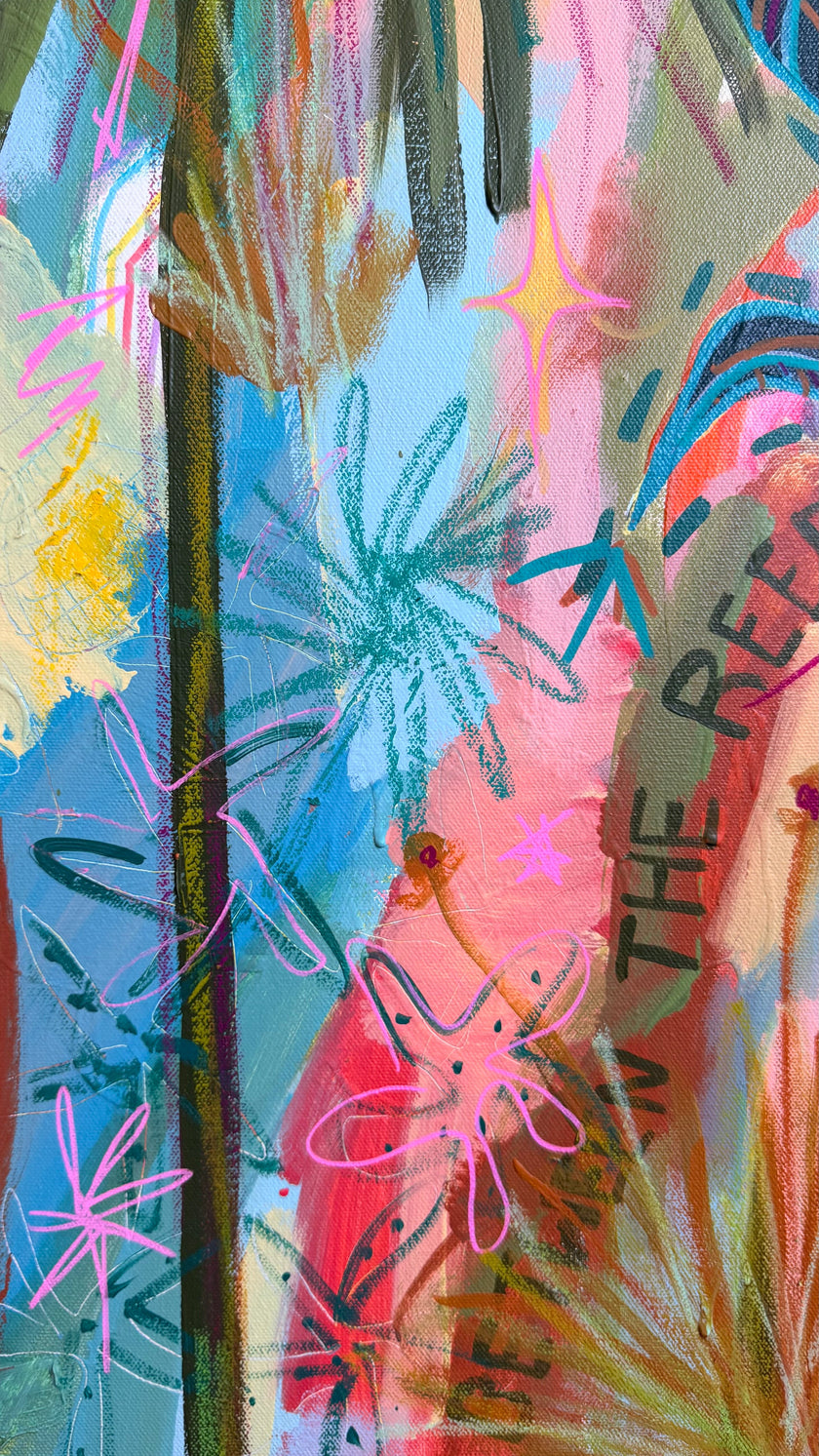 Between the Reeds - Original Artwork