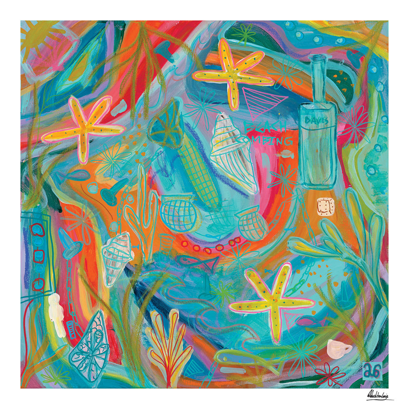 Beach Combing -  Limited Edition Print