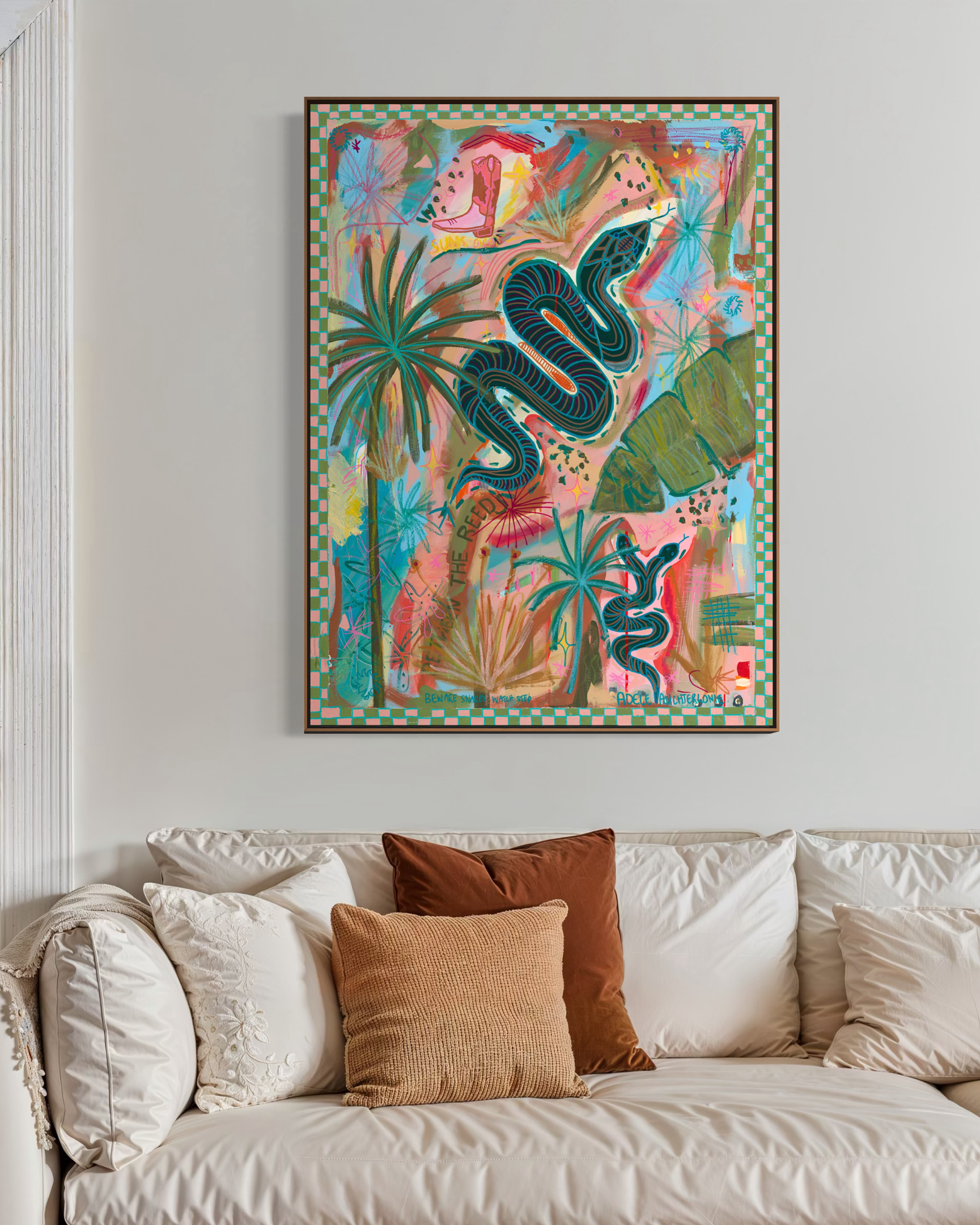 Between the Reeds - Original Artwork