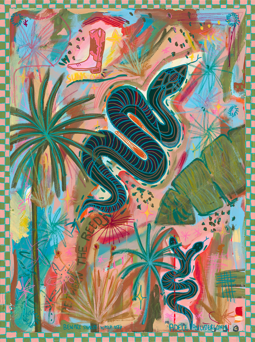 Between the Reeds -  Limited Edition Print
