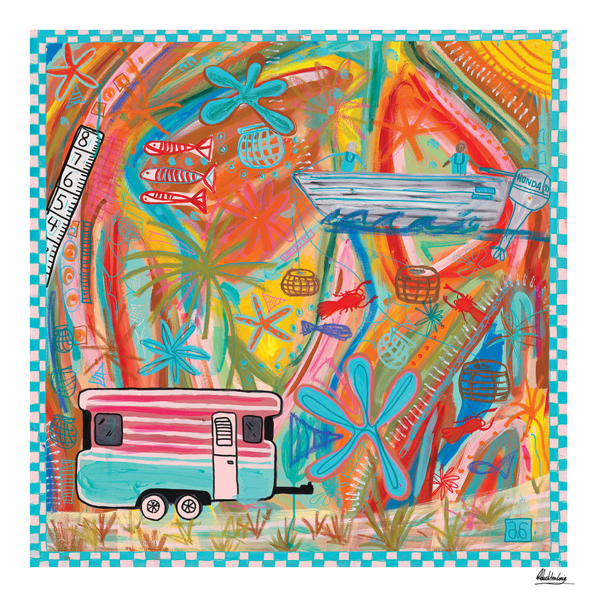 Droppin' the Pots -  Limited Edition Print