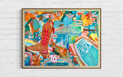 Spades and Shades - Limited Edition Print