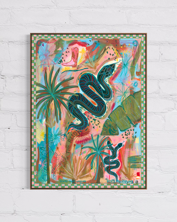 Between the Reeds - Original Artwork