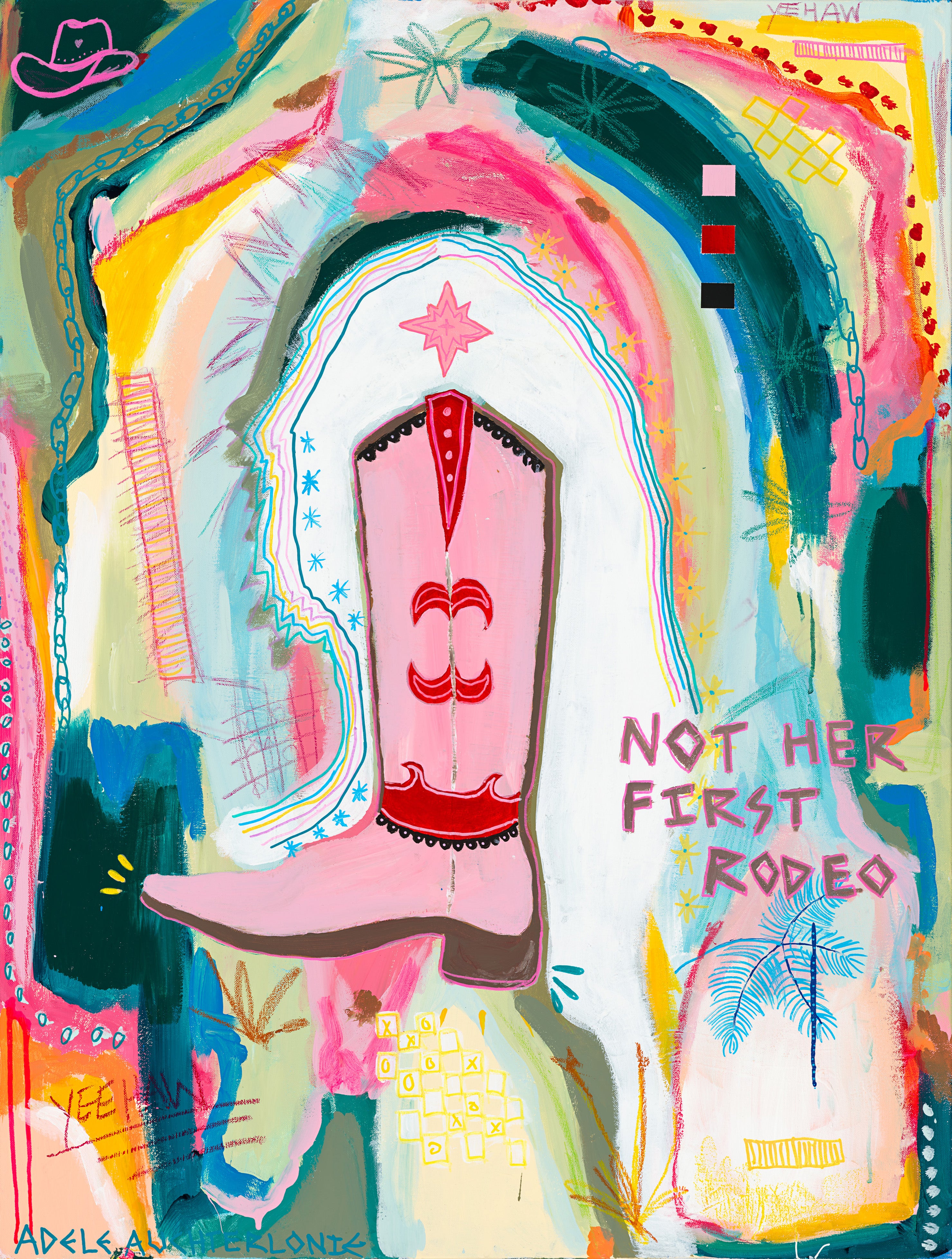 Not her First Rodeo -  Limited Edition Print
