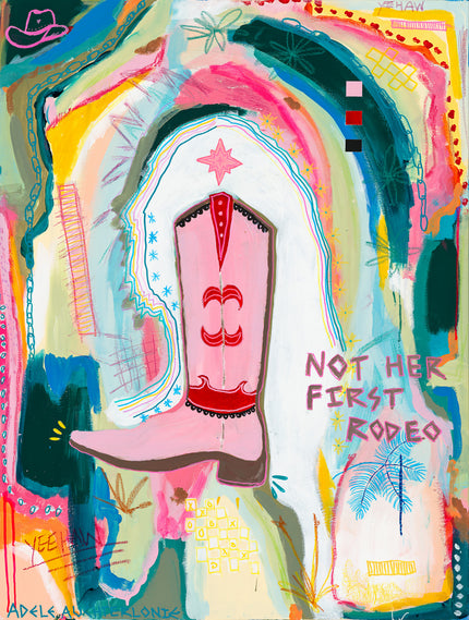 Not her First Rodeo -  Limited Edition Print