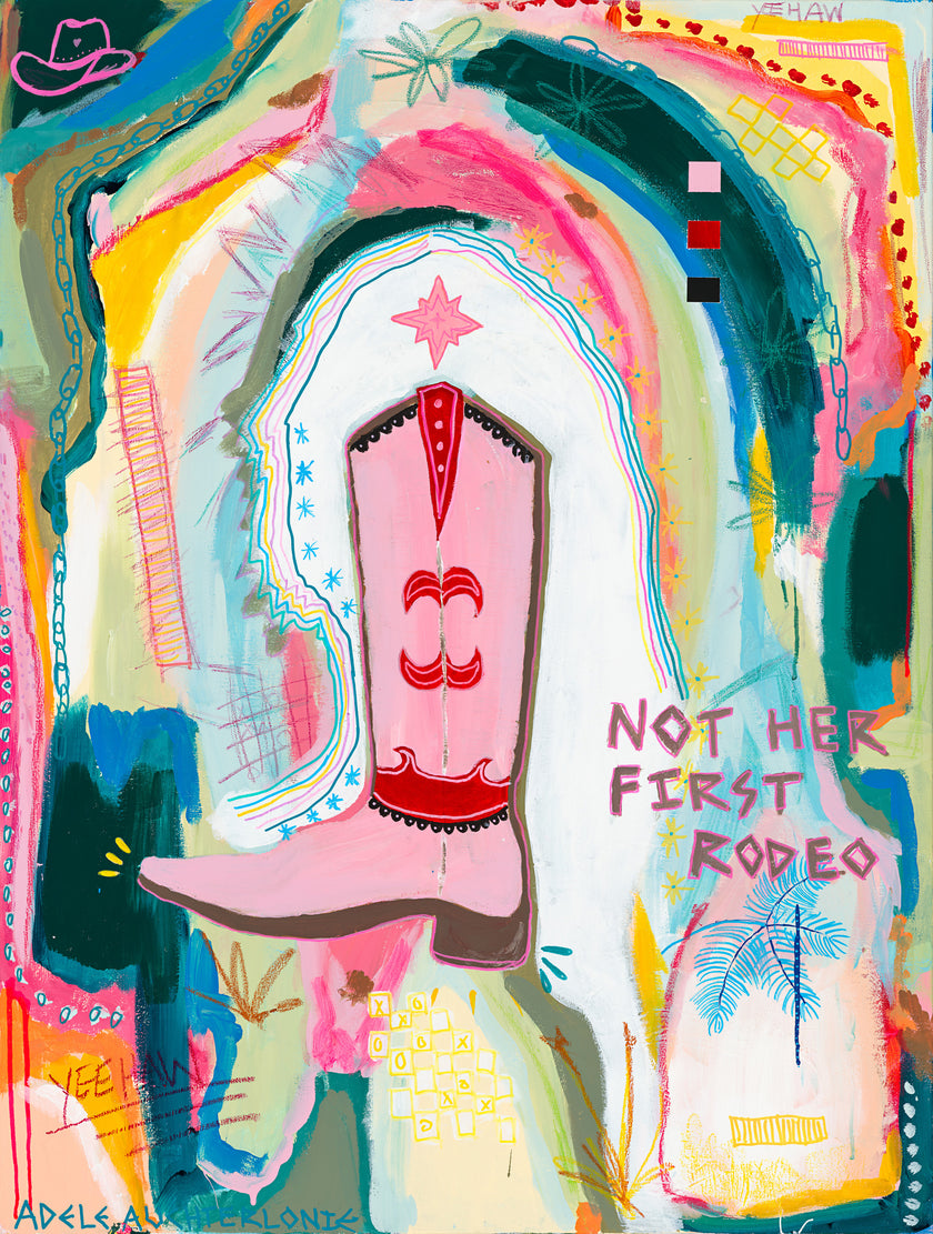 Not her First Rodeo -  Limited Edition Print