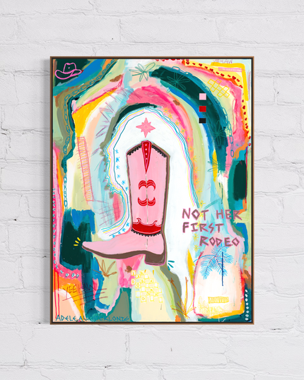 Not her First Rodeo -  Limited Edition Print
