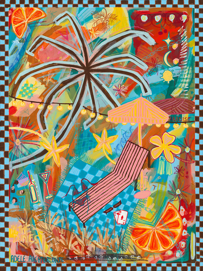 Lounging In the Dunes - Limited Edition Print