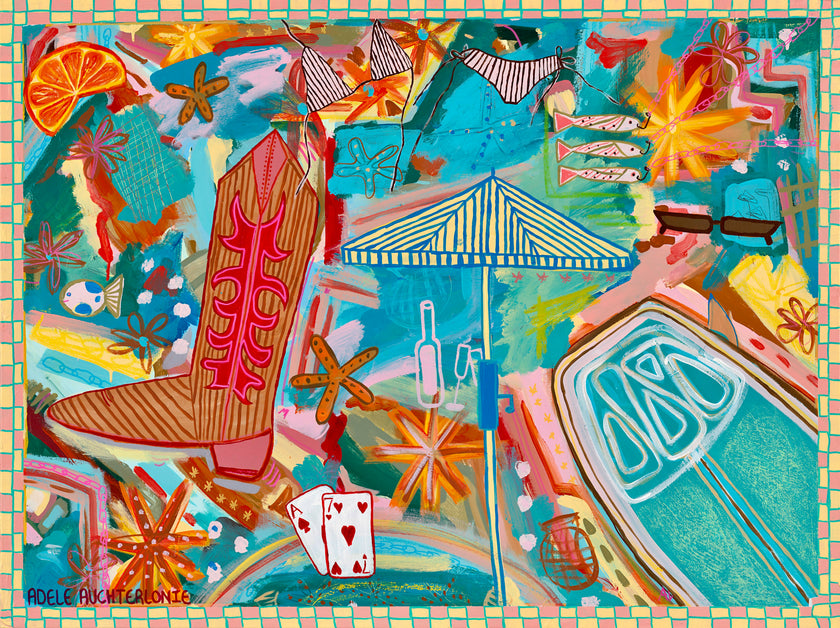 Spades and Shades - Limited Edition Print